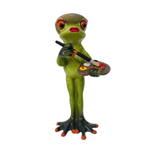 Frosch "Künstlerin"