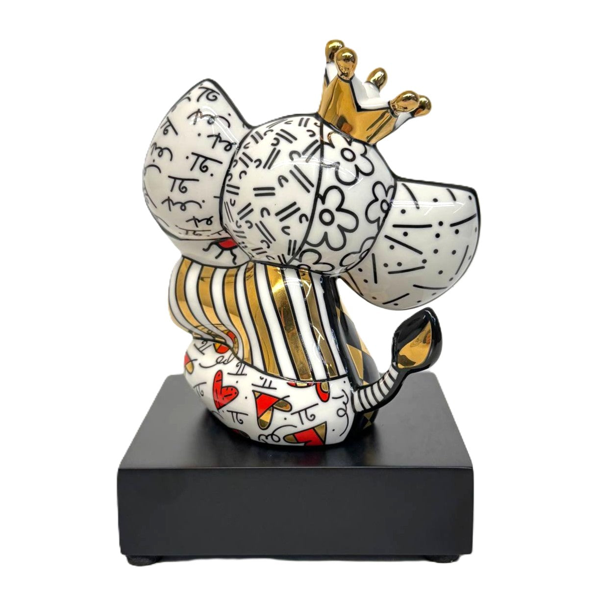 Goebel Skulptur "Golden Spring Elephant" von Romero Britto