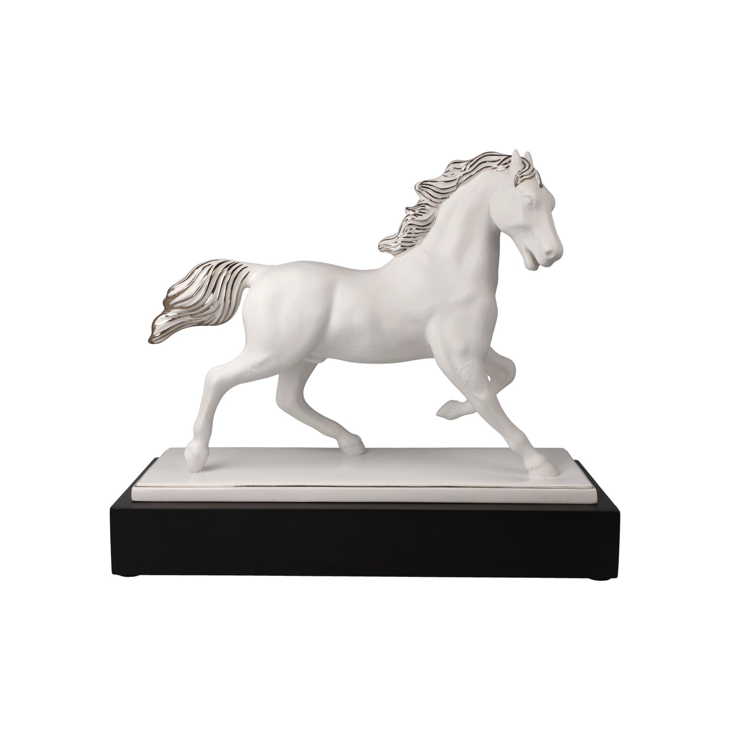 Goebel Studio 8 Skulptur "Gracieux Blanc" Pferdeskulptur