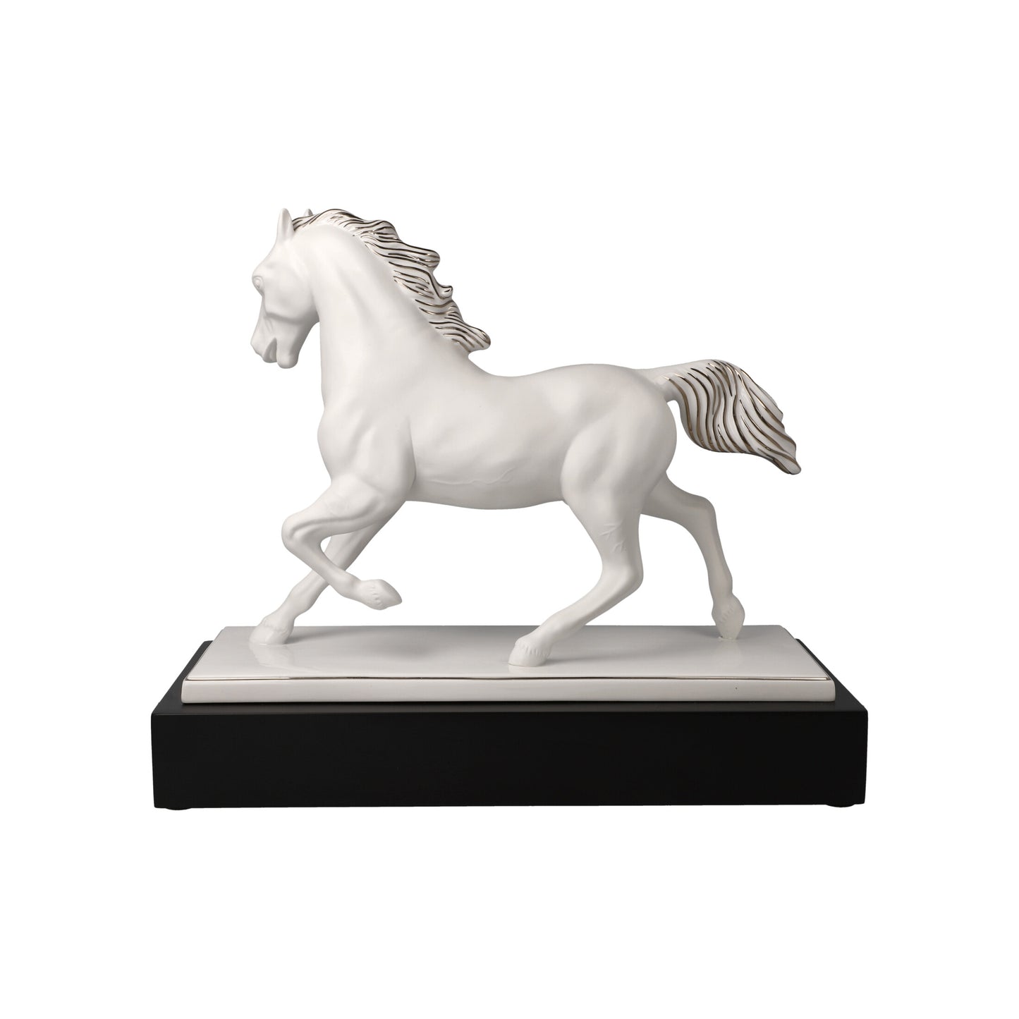 Goebel Studio 8 Skulptur "Gracieux Blanc" Pferdeskulptur