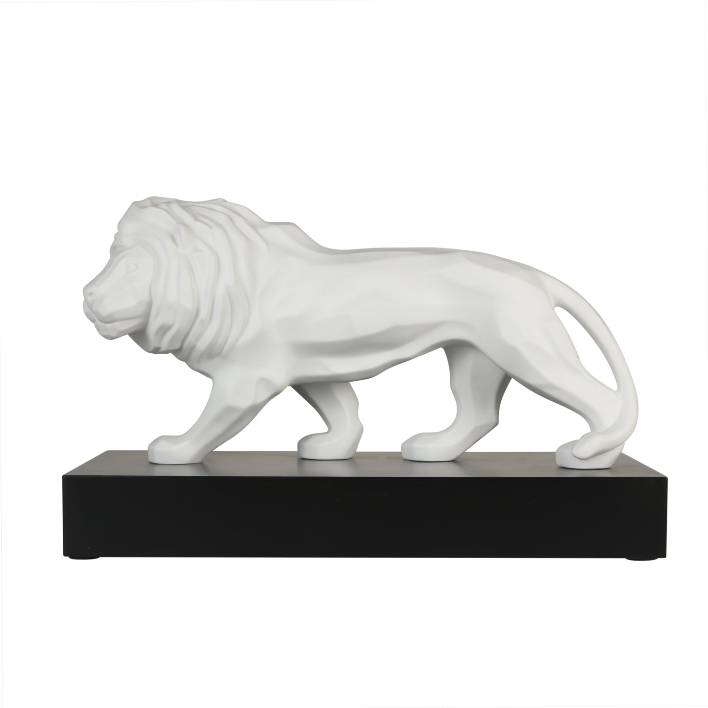 Goebel Studio 8 Skulptur "Lion Blanc" Löwenskulptur