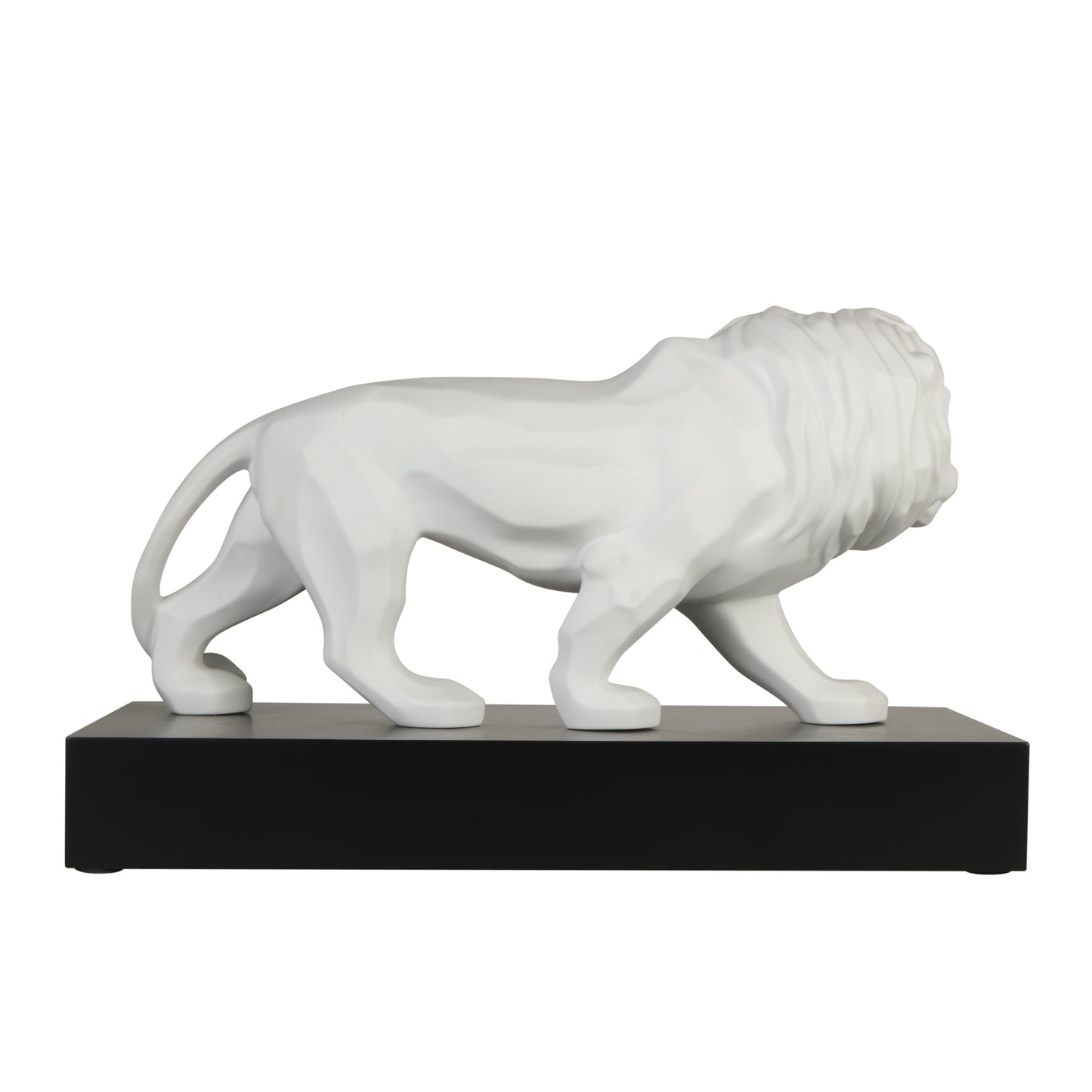 Goebel Studio 8 Skulptur "Lion Blanc" Löwenskulptur