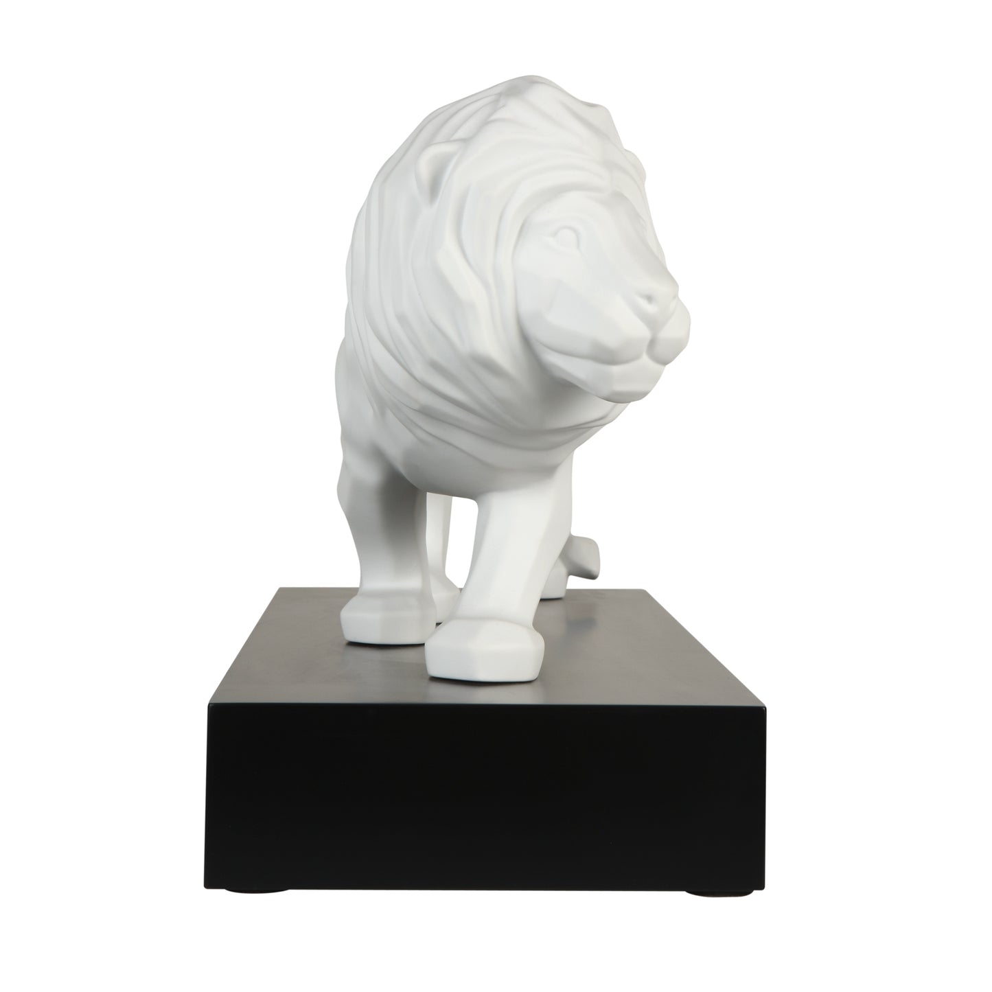 Goebel Studio 8 Skulptur "Lion Blanc" Löwenskulptur