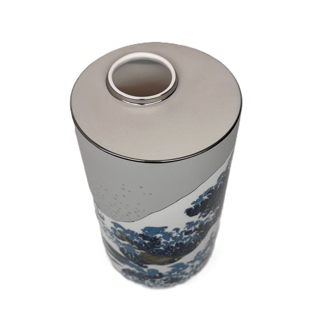 Goebel Vase "Die große Welle" von Katsushika Hokusai 25cm