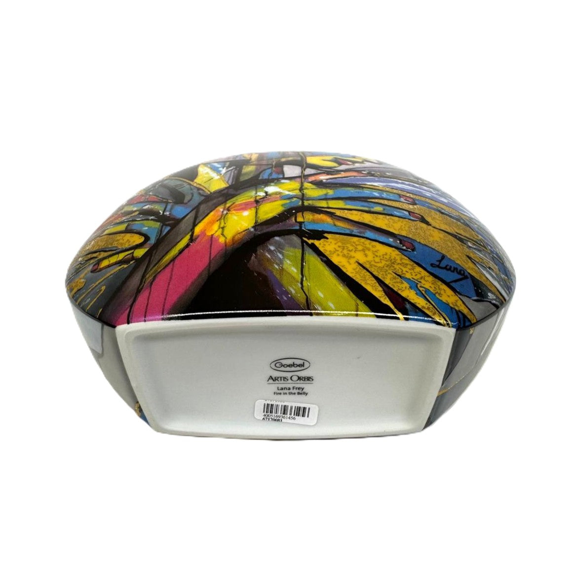 Goebel Vase "Fire in the Belly" von Lana Frey