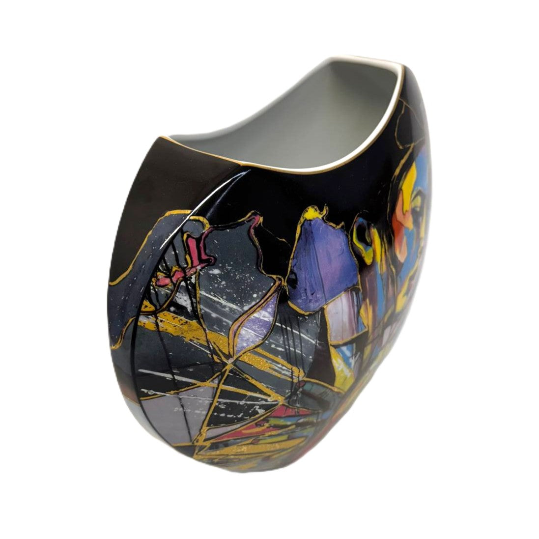 Goebel Vase "Fire in the Belly" von Lana Frey