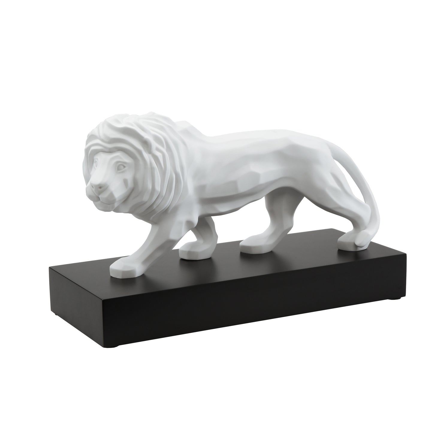 Goebel Studio 8 Skulptur "Lion Blanc" Löwenskulptur