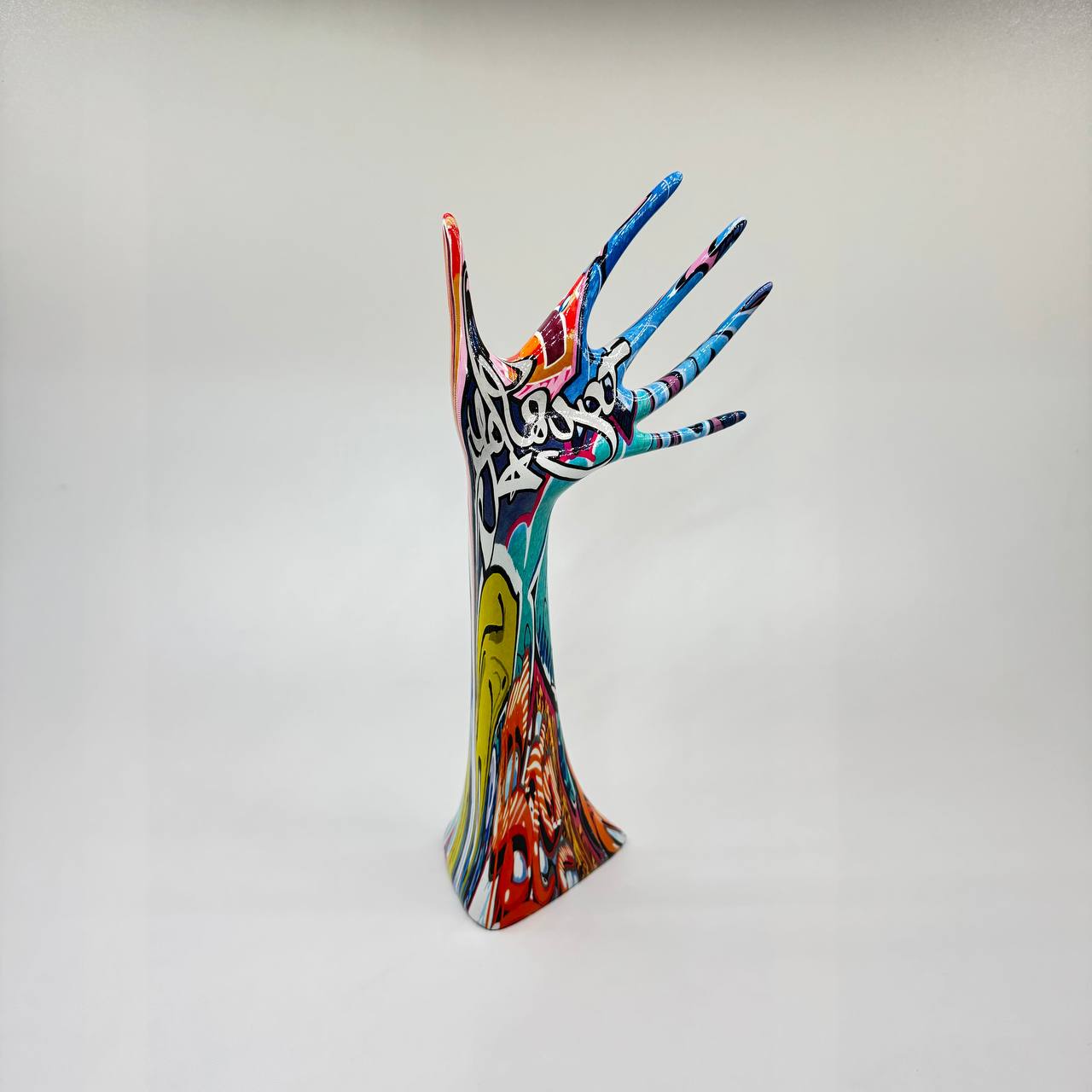 Deko Hand Nr.2 Street-Art bunt 32cm Dekofigur