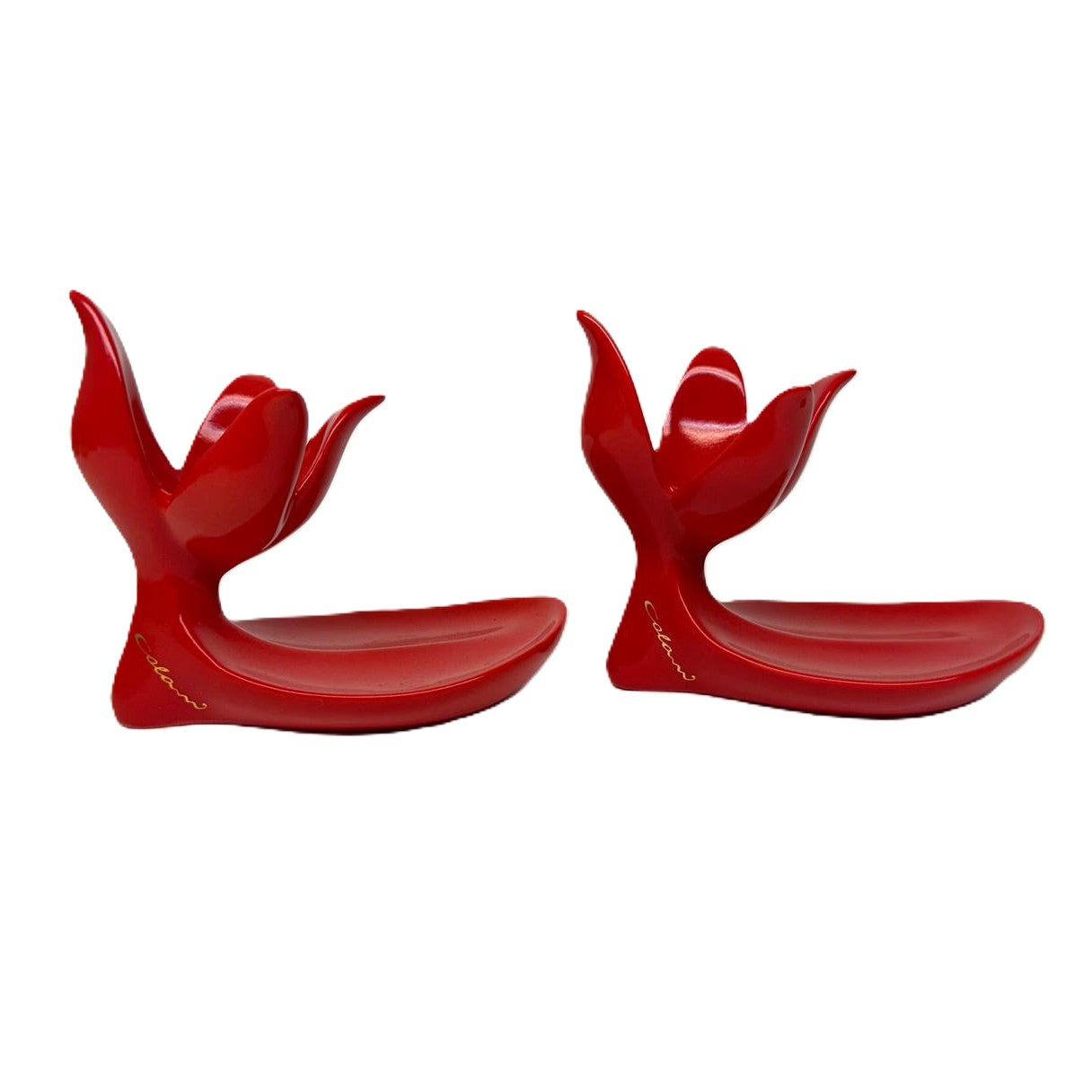 Luigi Colani Eierbecher rot Set