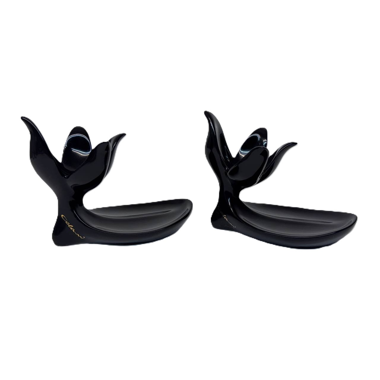 Luigi Colani Eierbecher schwarz Set
