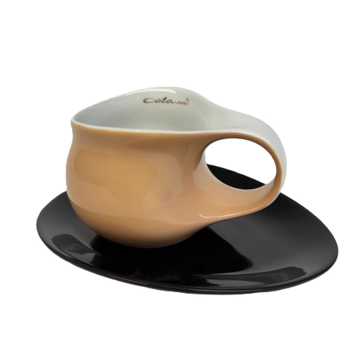 Luigi Colani Espresso Tasse mit Untertasse sand, beige