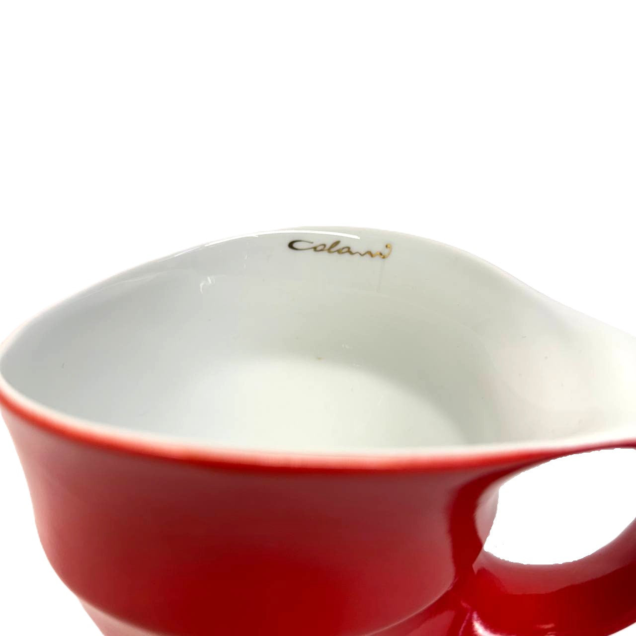 Luigi Colani Jumbotasse rot 0,4l optional mit Untertasse