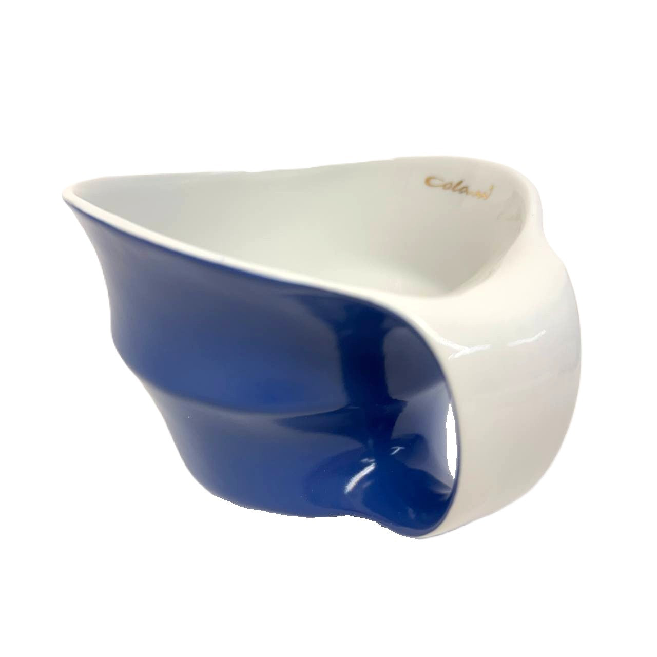 Luigi Colani Jumbotasse blau 0,4l optional mit Untertasse