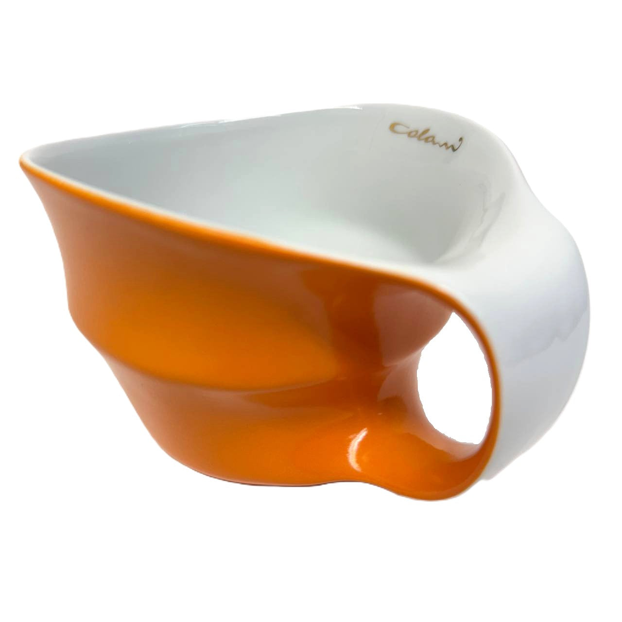 Luigi Colani Jumbotasse orange 0,4l optional mit Untertasse