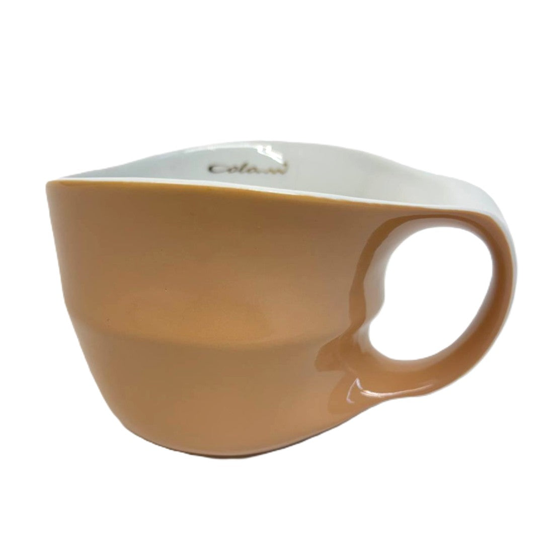 Luigi Colani Jumbotasse Sand/Beige 0,4l optional mit Untertasse