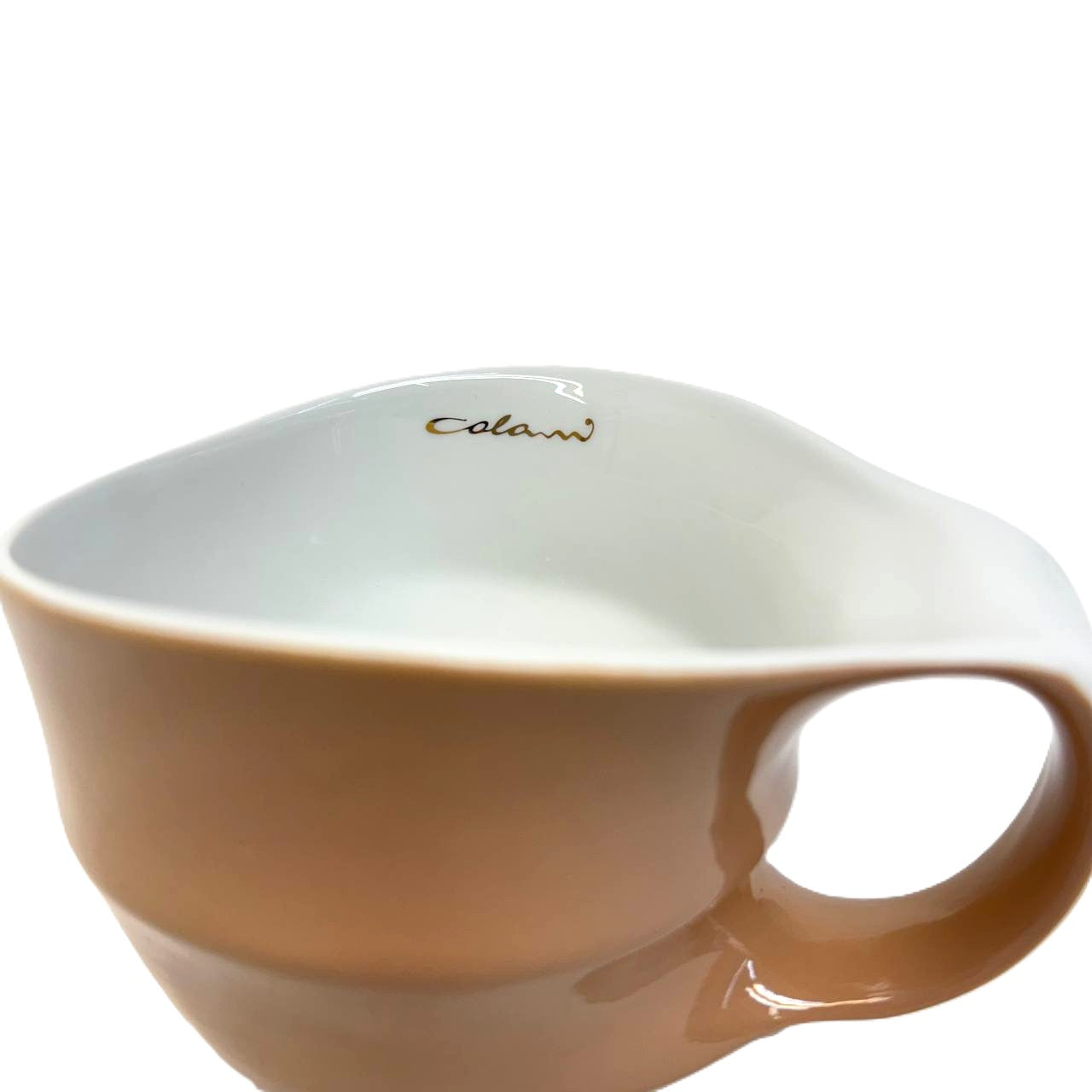 Luigi Colani Jumbotasse Sand/Beige 0,4l optional mit Untertasse