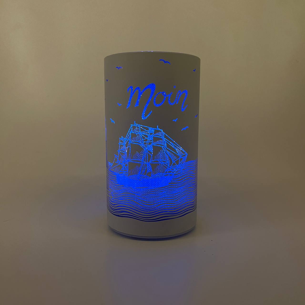 LED Tischlampe "Moin" - 15cm x D 8,5cm