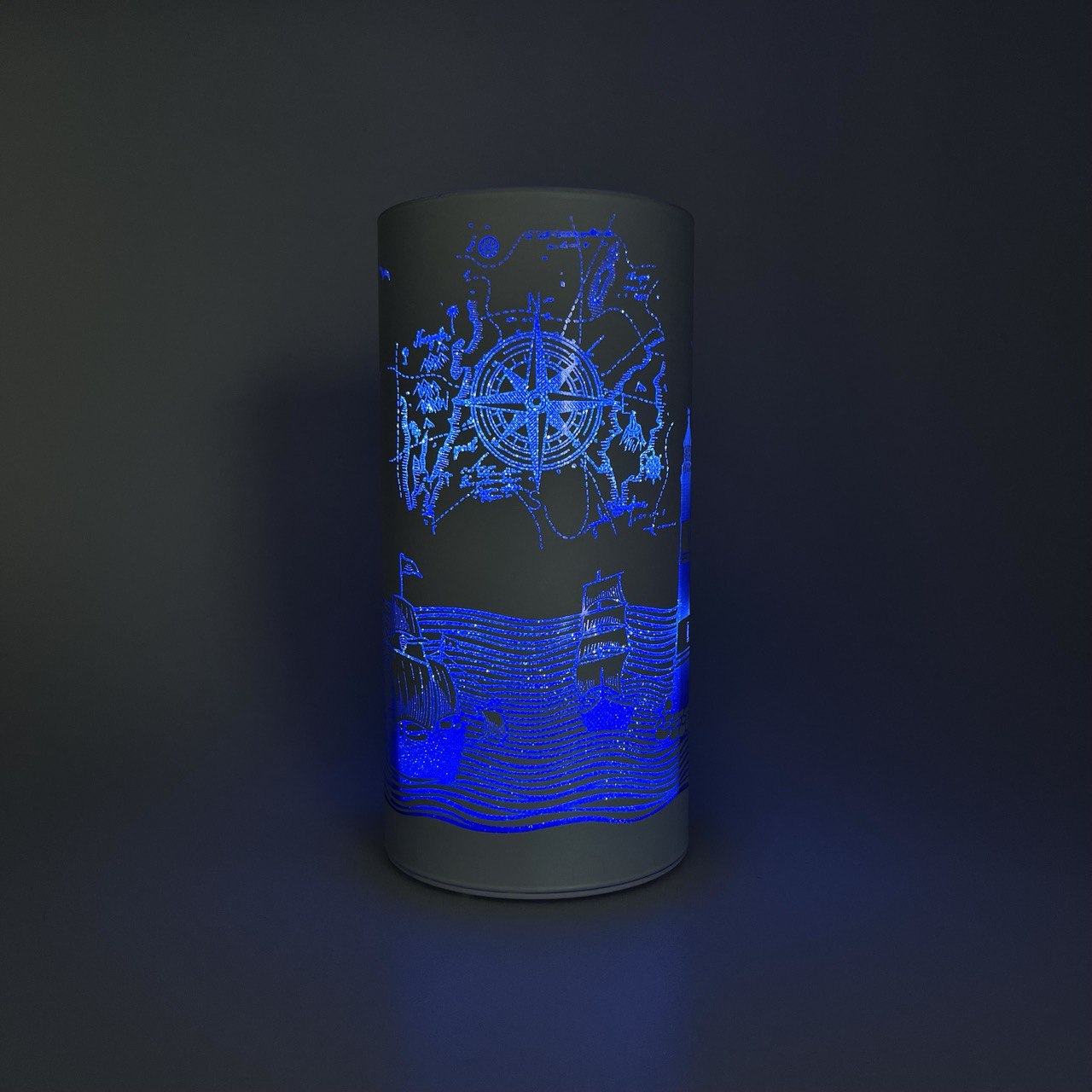 LED Tischlampe "Kompass" - 20cm x D 10cm