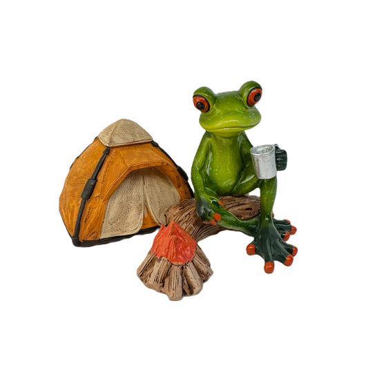 Frosch "Der Camper"