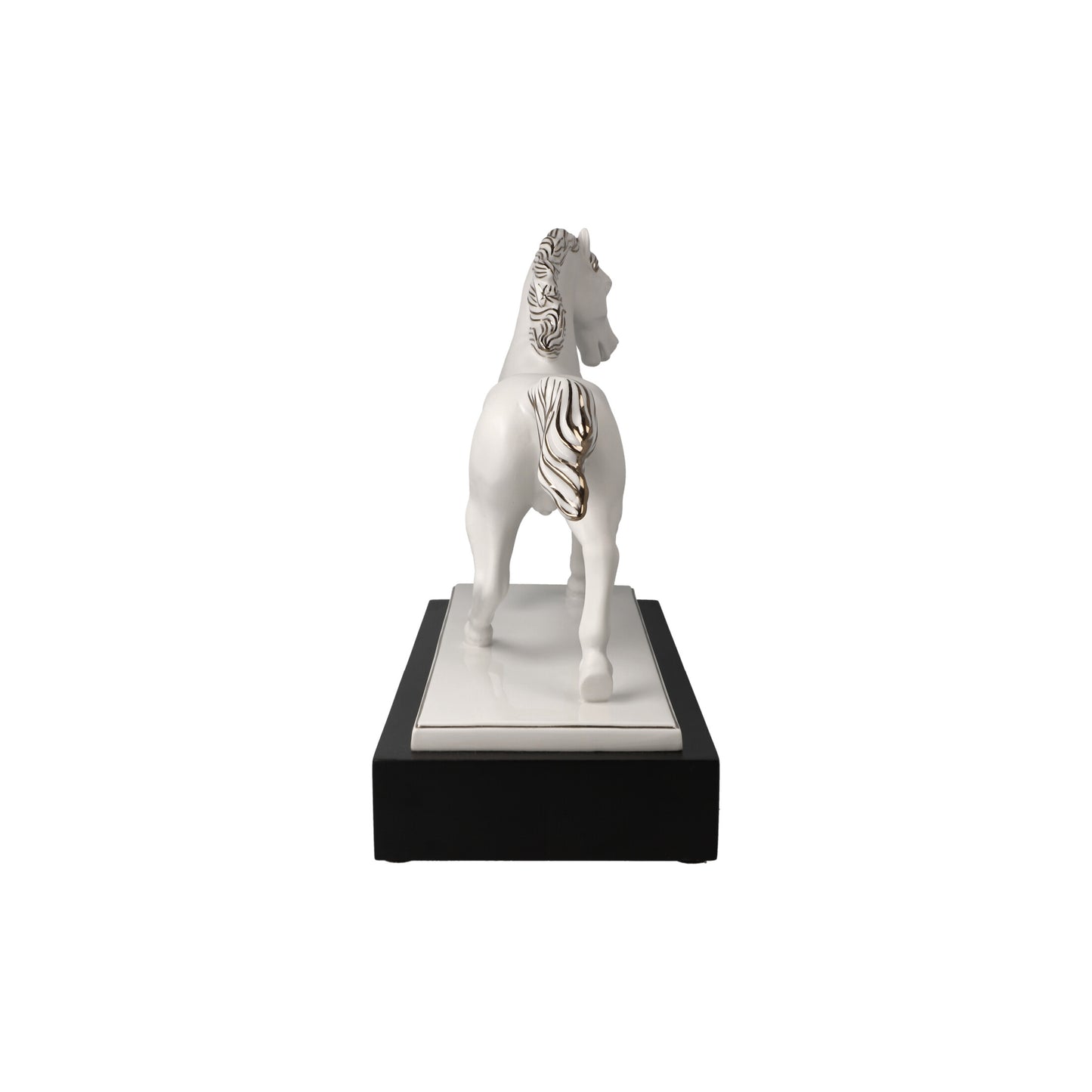 Goebel Studio 8 Skulptur "Gracieux Blanc" Pferdeskulptur