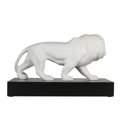 Goebel Studio 8 Skulptur "Lion Blanc" Löwenskulptur
