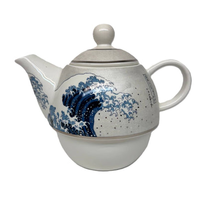 Goebel Teekanne-Set "Die Welle" von Katsushika Hokusai
