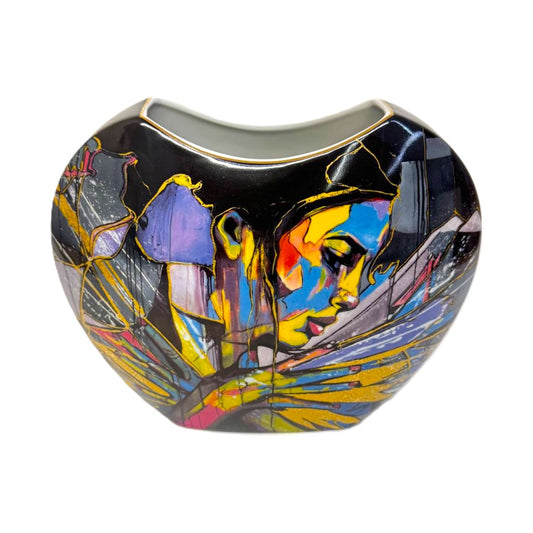 Goebel Vase "Fire in the Belly" von Lana Frey