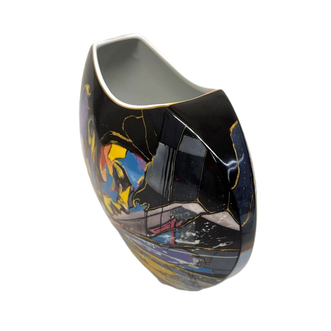 Goebel Vase "Fire in the Belly" von Lana Frey