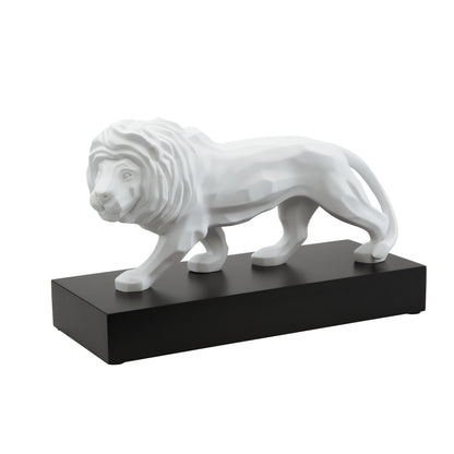Goebel Studio 8 Skulptur "Lion Blanc" Löwenskulptur