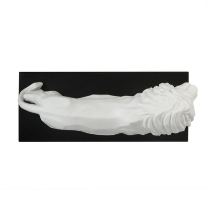Goebel Studio 8 Skulptur "Lion Blanc" Löwenskulptur