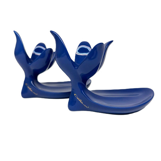 Luigi Colani Eierbecher blau Set