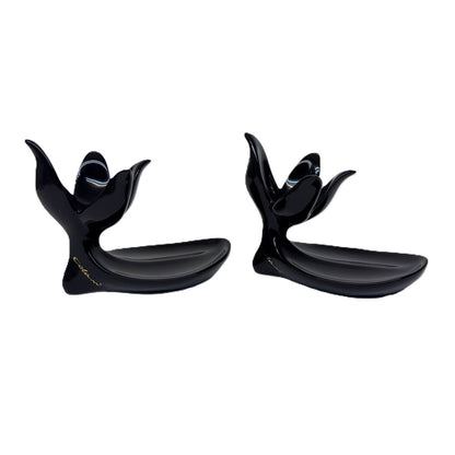 Luigi Colani Eierbecher schwarz Set