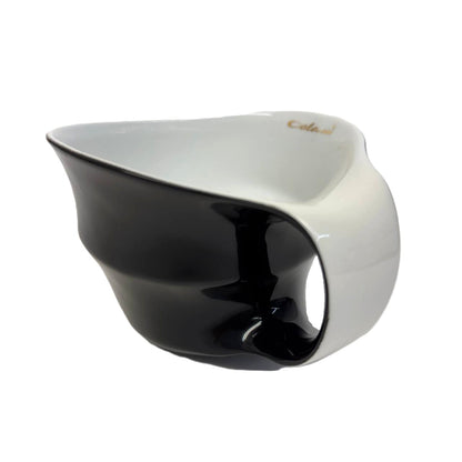 Luigi Colani Jumbotasse schwarz 0,4l optional mit Untertasse