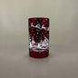 LED Tischlampe "Winterdorf" rot - 15cm x D 8,5cm