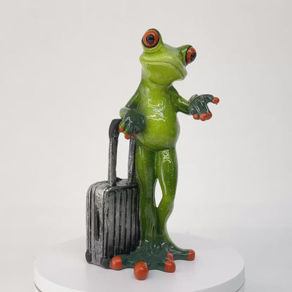 Frosch "Urlaubsreif"