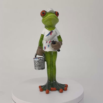 Frosch "Der Maler"