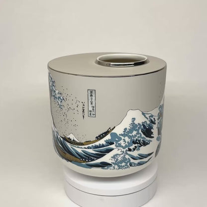 Goebel Vase "Die große Welle" von Katsushika Hokusai 16cm