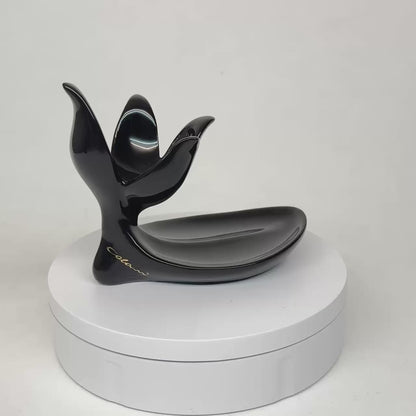Luigi Colani Eierbecher schwarz Set