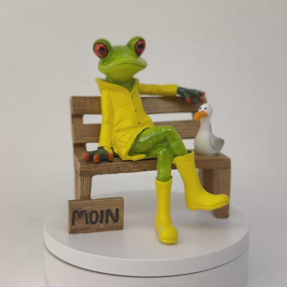 Frosch "MOIN"