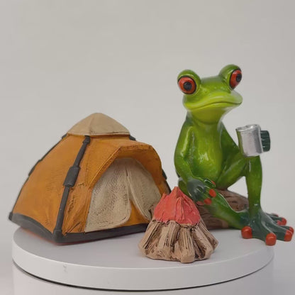 Frosch "Der Camper"