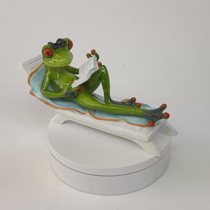 Frosch "Bücherwurm"